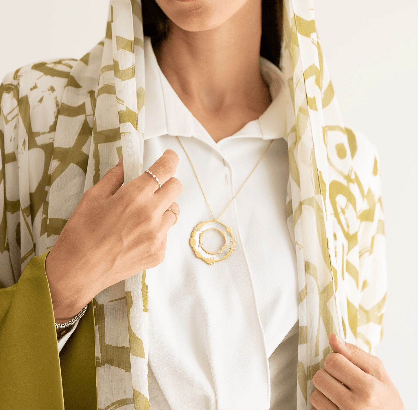 Ayat Necklace   آيات  "وأن ليس للإنسان إلا ما سعى و أن سعيه سوف يرى