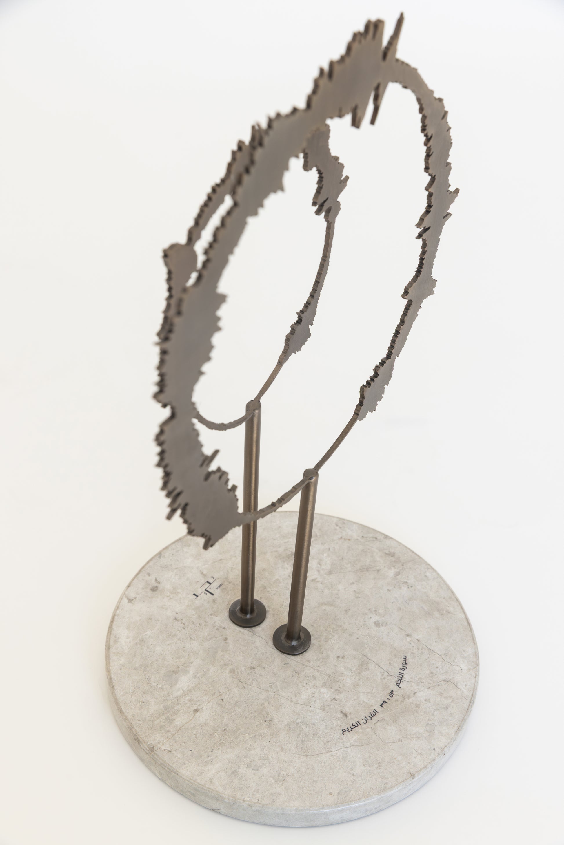 modern elegant Home decor in marble and nickel