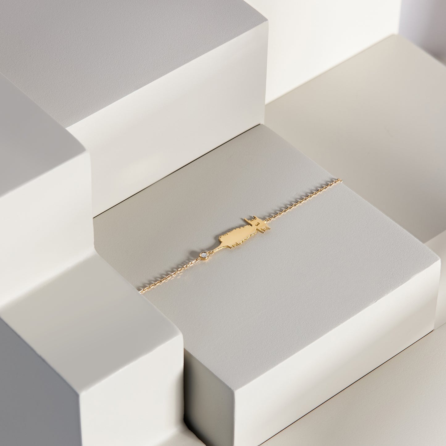 Ayat Bracelet with Diamond - (الرحمن) Tajrid