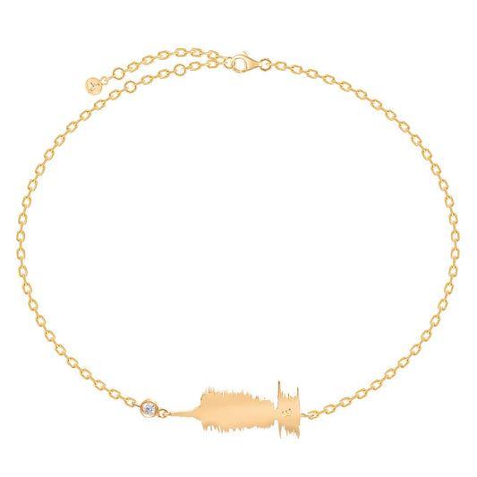 Ayat Bracelet with Diamond - (الرحمن) Tajrid